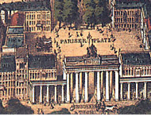 1871 Robert Meinhardt: Berlin aus der Vogelschau 1871