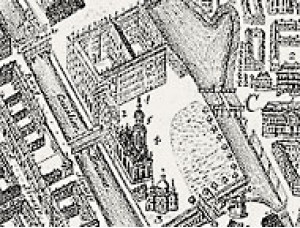 1766 J.F. Walther: Perspektivplan Berlin 1766 (gefaltet)