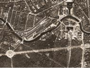 Luftbildplan Berlin 1943, Ernst-Reuter-Pl. - Stralau (gerollt)