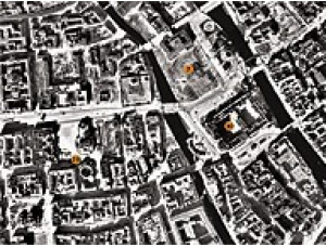 Luftbildplan Berlin 1945 (gerollt)