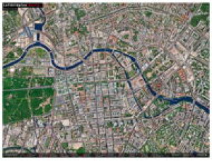 Luftbildplan Berlin – Bereich City-Ost (gefaltet)
