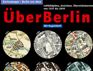 Über Berlin. Kartenmappe - Berlin von oben