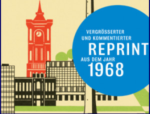 1968 Berlin-Hauptstadt der DDR im Jahr 1968 (gefaltet)