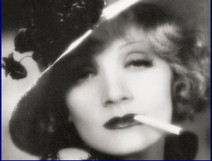 Marlene Dietrich in Blonde Venus