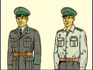 Uniformarten der Grenztruppen der DDR